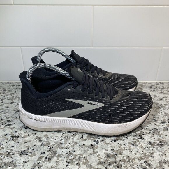 Brooks Hyperion Tempo Shoes Women Size 9 Black Gray Running Sneakers 1203281B091 - Picture 3 of 8